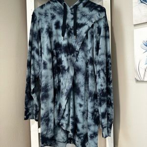 Maternity Cross Front Nursing Pullover Hoodie